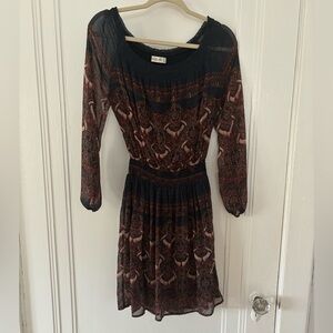 Abercrombie and fitch off the shoulder dress